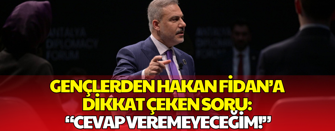 Hakan Fidan Gençlerin Sorularını Yanıtladı