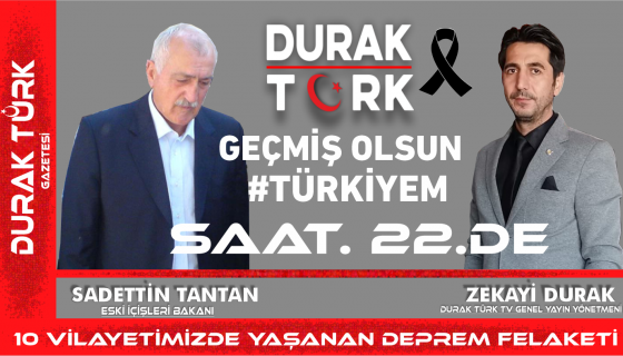 BİREBİR DE KONUK ESKİ İÇİŞLERİ BAKANI SADETTİN TANTAN